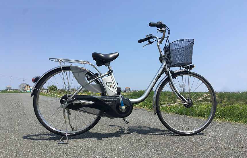 電動自転車レンタルドットコムの1人乗り 電動自転車見本